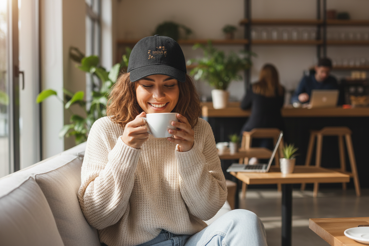 BRÛVA Hat Promo - Lifestyle